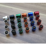 Tire Valve Cap Manufacturer - Custom Logo Aluminum Neo Chrome