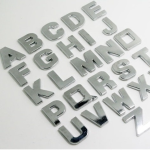 Car Sticker Manufacturer - Custom Crystal Metal Film Logo