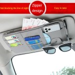 Sun Shield Organizer Manufacturer - Large Capacity PU Leather