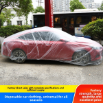 Car Cover Manufacturer - Universal Transparent Waterproof PE
