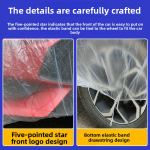 Car Cover Manufacturer - Universal Transparent Waterproof PE