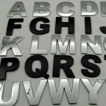 Car Sticker Manufacturer - Custom Crystal Metal Film Logo