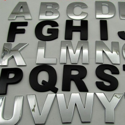 Car Sticker Manufacturer - Custom Crystal Metal Film Logo