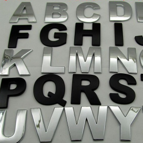 Car Sticker Manufacturer - Custom Crystal Metal Film Logo