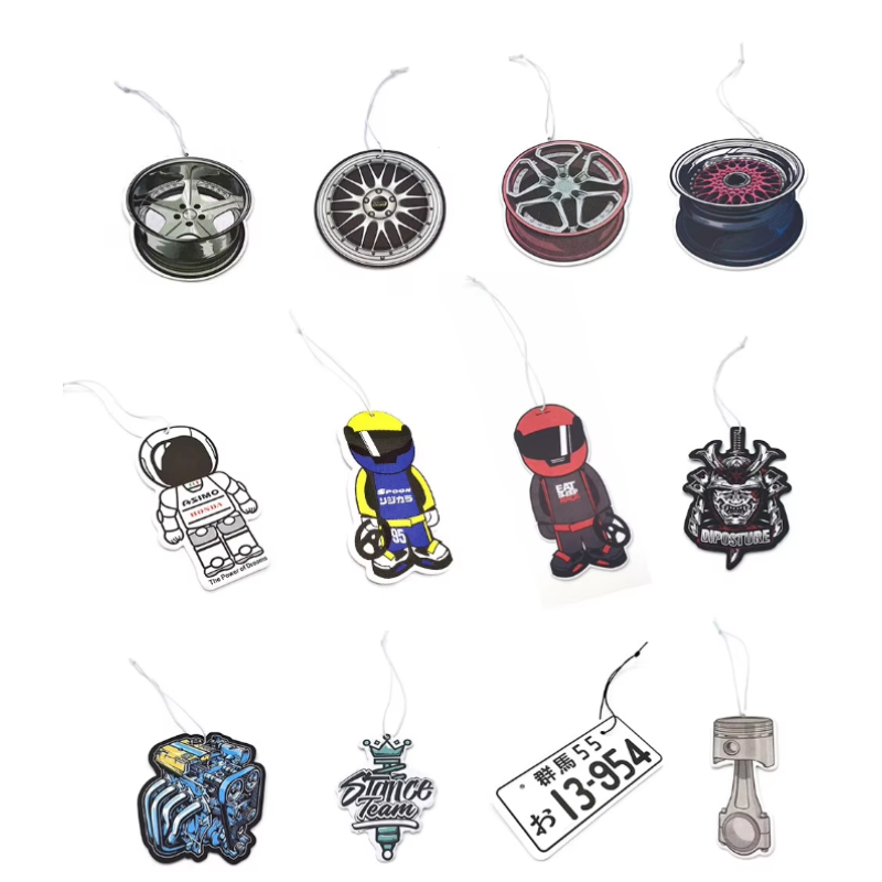 Rearview Mirror Freshener Manufacturer - Long Lasting Cotton Paper