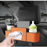 Seat Storage Box Manufacturer - Universal Back with Cup Holder