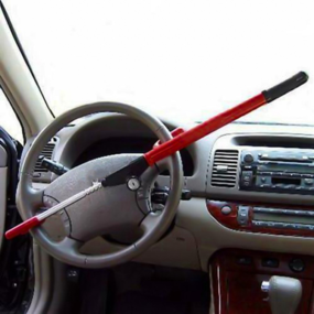 Steering Wheel Lock Manufacturer - U-Shaped Steel Retractable