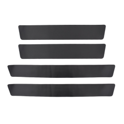 Door Sill Guard Manufacturer - Carbon Fiber Pattern Anti-Step