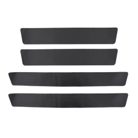 Door Sill Guard Manufacturer - Carbon Fiber Pattern Anti-Step