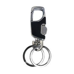 Metal Keychain Manufacturer - Heavy-Duty Zinc Alloy with Leather
