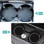 Car Coasters Manufacturer - Durable Anti-Slip Bling Rhinestone