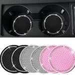 Car Coasters Manufacturer - Durable Anti-Slip Bling Rhinestone