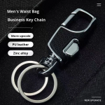 Metal Keychain Manufacturer - Heavy-Duty Zinc Alloy with Leather