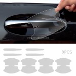 Carbon Fiber Sticker Manufacturer - 8pcs Door Handle Anti-Scratch