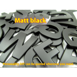 Car Sticker Manufacturer - Custom Crystal Metal Film Logo