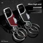 Metal Keychain Manufacturer - Heavy-Duty Zinc Alloy with Leather