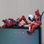 Car Figurine Manufacturer - New Arrival Deadpool Model Anime