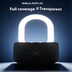 Sunshade Protector Manufacturer - Custom 190T Anti-Violet Foldable