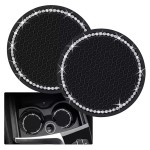 Car Coasters Manufacturer - Durable Anti-Slip Bling Rhinestone
