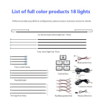 Ambient Light Manufacturer - Universal 64-Color Fantasy Music