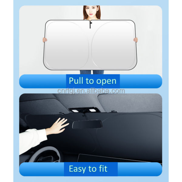 Windshield Sunshade Manufacturer - Luxury Double Circle UV