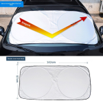 Car Sunshade Manufacturer - Best Custom Printed Double Circle