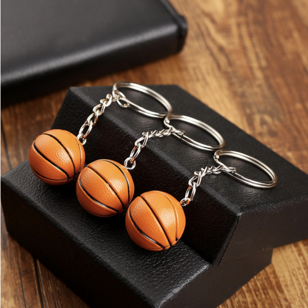 Resin Keychain Manufacturer - Custom 3D Mini Ball Anti-fall