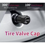 Tire Valve Cap Manufacturer - Custom Logo Aluminum Neo Chrome