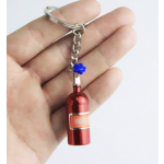 Zinc Alloy Keychain Manufacturer - Customizable Nitrogen Gas Bottle