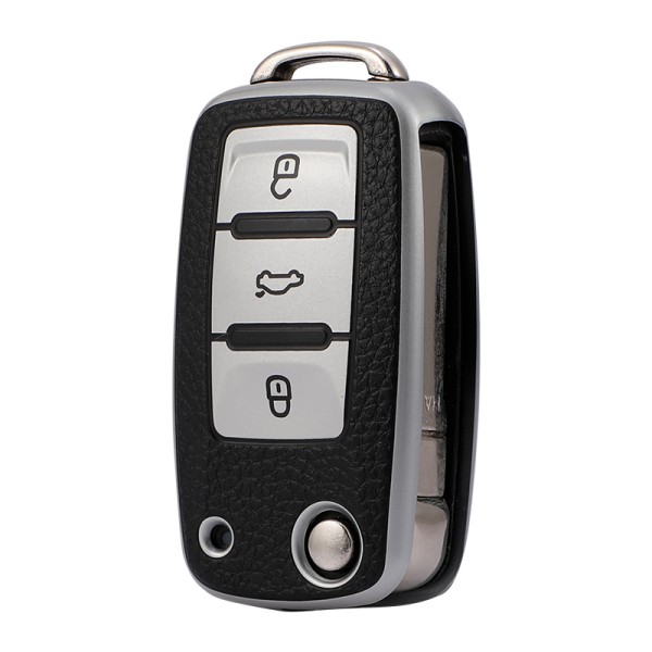 Car Key Cover Manufacturer - TPU Leather for VW Models