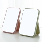 Tabletop Mirror Manufacturer - Modern Simple Plastic Square Folding Frameless Desktop