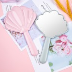 Handheld Makeup Mirror Supplier - Customizable Logo Plastic Single Sided Mini