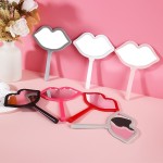 Hand Makeup Mirror Factory - Custom Logo Portable Lips Shape Personalized Travel
