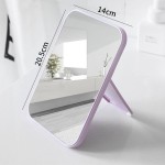 Tabletop Mirror Manufacturer - Modern Simple Plastic Square Folding Frameless Desktop