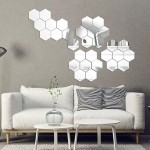 Wall Art Mirror Factory - Wholesale Modern HD Hexagonal Acrylic Decor Custom Size