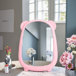 Desktop Makeup Mirror Factory - Cute Portable Plastic Bear Shape Stand Personalized