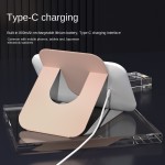 LED Desktop Mirror Supplier - Hot Sale Portable Rotating Magnetron Foldable Light Filled