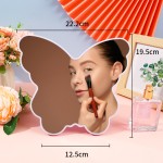 Desktop Makeup Mirror Factory - Customized LOGO Personalized Folding Large Size Butterfly