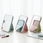 Tabletop Mirror Manufacturer - Modern Simple Plastic Square Folding Frameless Desktop