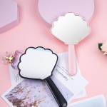 Handheld Makeup Mirror Supplier - Customizable Logo Plastic Single Sided Mini