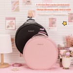 LED Cosmetic Bag Mirror Supplier - Large Capacity Portable Round Personalized LED