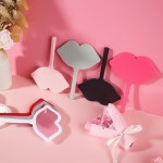 Hand Makeup Mirror Factory - Custom Logo Portable Lips Shape Personalized Travel