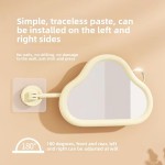 Bathroom Wall Mirror Factory - Cute Cloud Shape 360 Degree Rotation Personalized