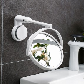 Wall-Mounted Mirror Supplier - Hot Sale Modern Double Sided Plastic Magnifying Rotating