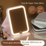 LED Makeup Mirror Factory - Portable Folding Tabletop LED Light HD Intelligent