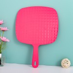 Handheld Cosmetic Mirror Factory - Large Size Plastic Portable Single Side Salon