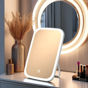 LED Desktop Mirror Factory - Hot Sale High Quality Portable Rechargeable Folding