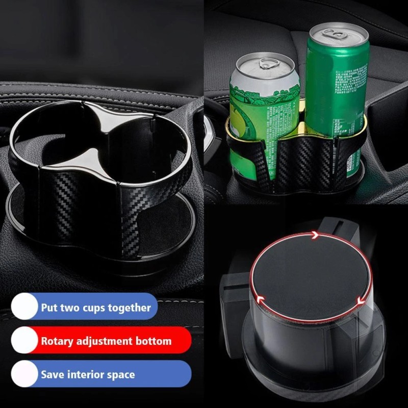 Car Cup Holder Factory - 4 in 1 Multifunctional Rotation