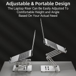 Laptop Stand Factory - 2-in-1 Folding Magnetic Holder