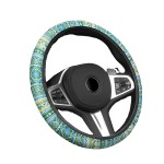 Steering Wheel Cover Factory - 3D Embroidered Diamond Breathable